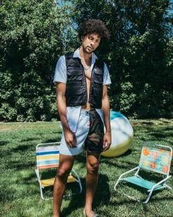 SPRAYGROUND® SPLIT BITE CAMO SHOTO SWIM TRUNKS SWIMWEAR