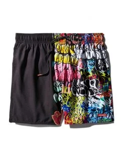 SPRAYGROUND® SWIMWEAR HALF GRAFF SHOTO SWIM TRUNKS