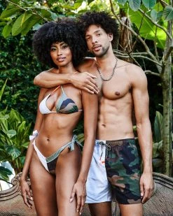 SPRAYGROUND® SPLIT BITE CAMO BIKINI