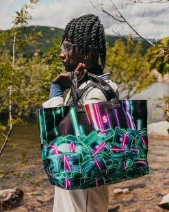 SPRAYGROUND® BAGS 暗号通貨スタック (CRYPTO STACKS) TOTE