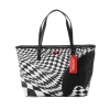 SPRAYGROUND® TRIPPY CHECK TOTE 1 SPRAYGROUND® TRIPPY CHECK TOTE