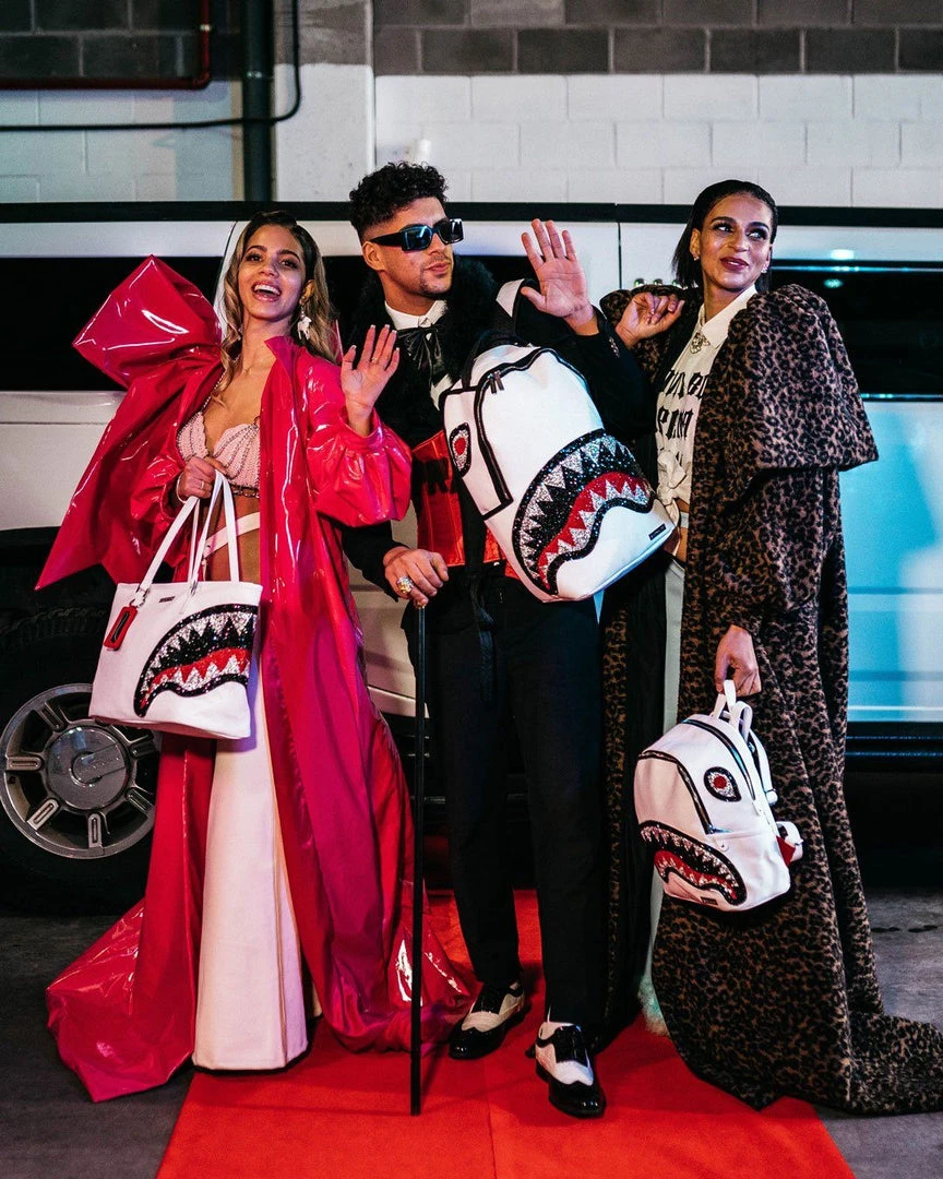 SPRAYGROUND® BAGS CLEARCUT TOTE (WHITE) 11 SPRAYGROUND® BAGS CLEARCUT TOTE (WHITE)