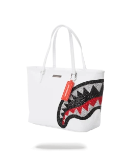 SPRAYGROUND® BAGS CLEARCUT TOTE (WHITE) 25 SPRAYGROUND® BAGS CLEARCUT TOTE (WHITE)
