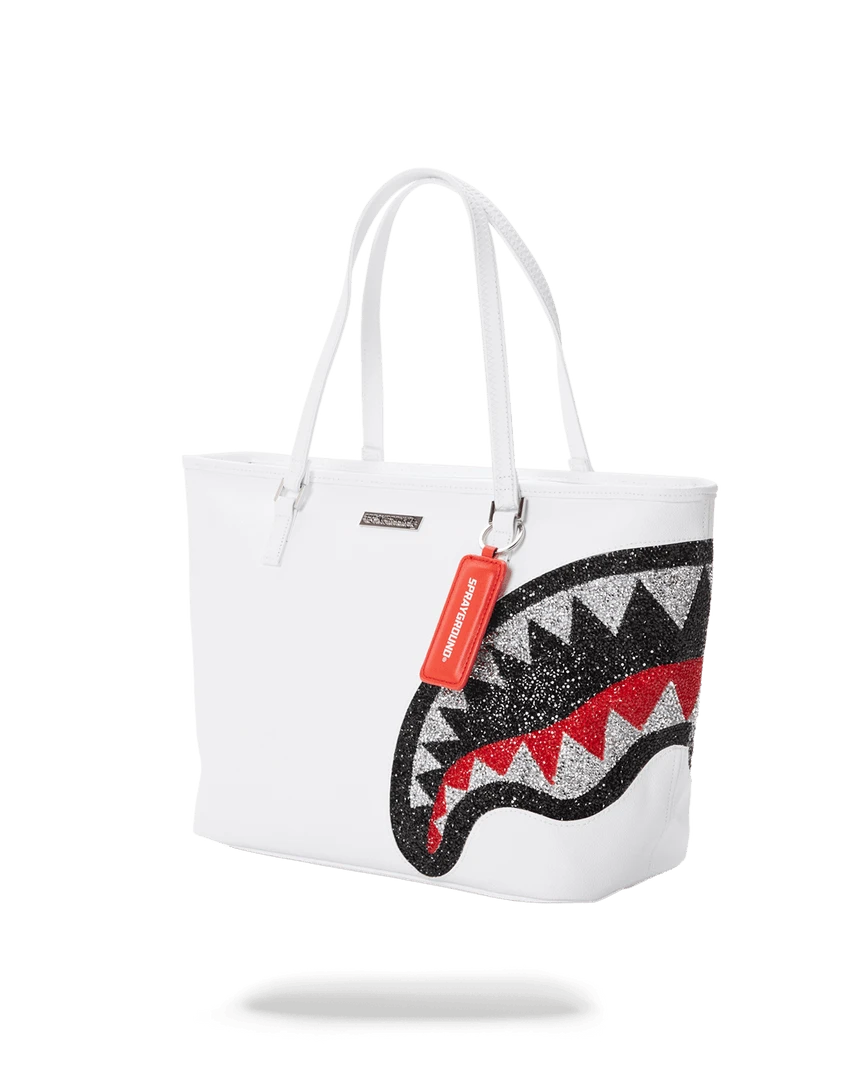 SPRAYGROUND® BAGS CLEARCUT TOTE (WHITE) 14 SPRAYGROUND® BAGS CLEARCUT TOTE (WHITE)