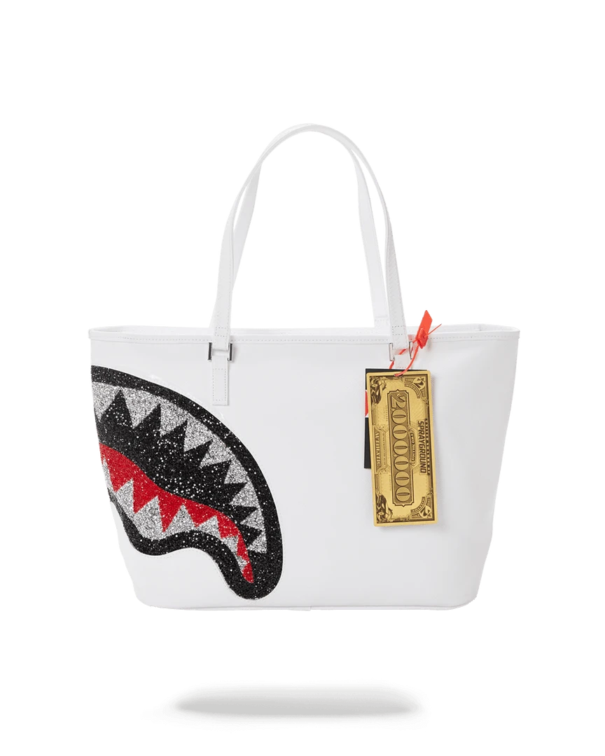 SPRAYGROUND® BAGS CLEARCUT TOTE (WHITE) 6 SPRAYGROUND® BAGS CLEARCUT TOTE (WHITE)