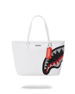 SPRAYGROUND® BAGS CLEARCUT TOTE (WHITE) 19 SPRAYGROUND® BAGS CLEARCUT TOTE (WHITE)