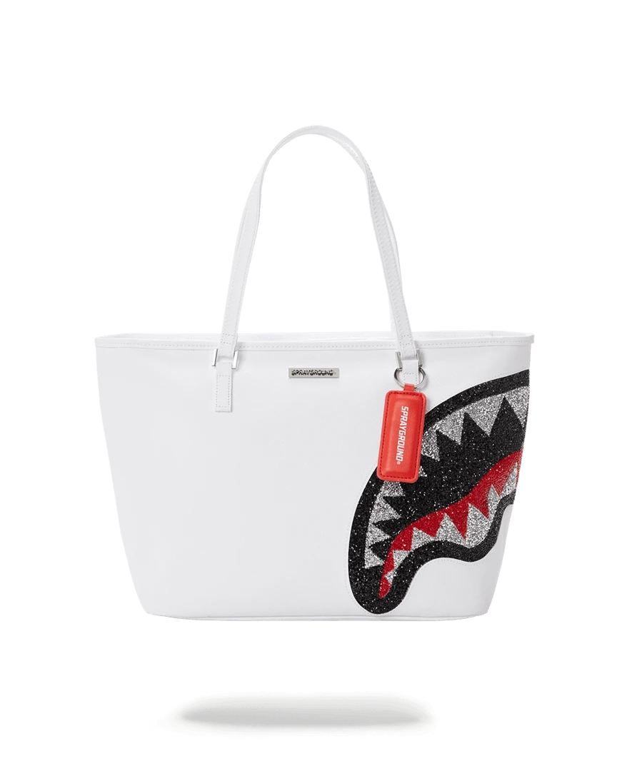 SPRAYGROUND® BAGS CLEARCUT TOTE (WHITE) 8 SPRAYGROUND® BAGS CLEARCUT TOTE (WHITE)