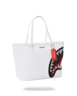 SPRAYGROUND® BAGS CLEARCUT TOTE (WHITE) 21 SPRAYGROUND® BAGS CLEARCUT TOTE (WHITE)