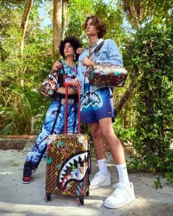 SPRAYGROUND® BAGS GARDEN OF SHARKS TOTE 18 SPRAYGROUND® BAGS GARDEN OF SHARKS TOTE