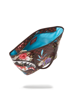 SPRAYGROUND® BAGS GARDEN OF SHARKS TOTE 21 SPRAYGROUND® BAGS GARDEN OF SHARKS TOTE