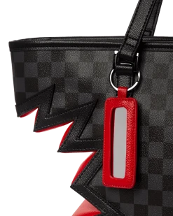 SPRAYGROUND® BAGS SHARK BITE SHARKS IN PARIS GRAY TOTE 22 SPRAYGROUND® BAGS SHARK BITE SHARKS IN PARIS GRAY TOTE