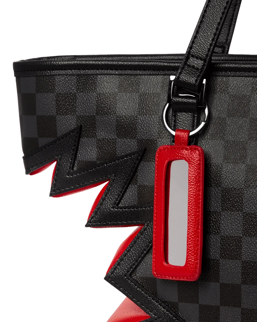 SPRAYGROUND® BAGS SHARK BITE SHARKS IN PARIS GRAY TOTE 12 SPRAYGROUND® BAGS SHARK BITE SHARKS IN PARIS GRAY TOTE