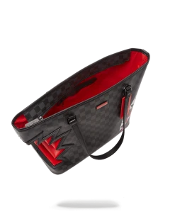 SPRAYGROUND® BAGS SHARK BITE SHARKS IN PARIS GRAY TOTE 21 SPRAYGROUND® BAGS SHARK BITE SHARKS IN PARIS GRAY TOTE