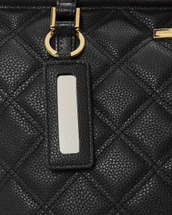 SPRAYGROUND® BAGS NOIR QUILT GOLD CHAIN SHARK TOTE 23 SPRAYGROUND® BAGS NOIR QUILT GOLD CHAIN SHARK TOTE