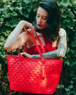 SPRAYGROUND® BAGS RED RIVIERA TOTE