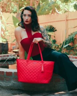 SPRAYGROUND® BAGS RED RIVIERA TOTE