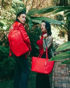 SPRAYGROUND® BAGS RED RIVIERA TOTE
