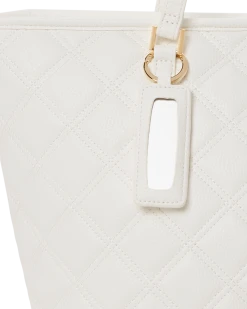 SPRAYGROUND® RIVIERA LE BLANC GOLD CHAIN SHARK TOTE