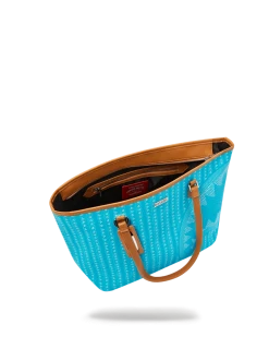 SPRAYGROUND® ILLUCHAINS TURQ TOTE BAGS 20 SPRAYGROUND® ILLUCHAINS TURQ TOTE BAGS