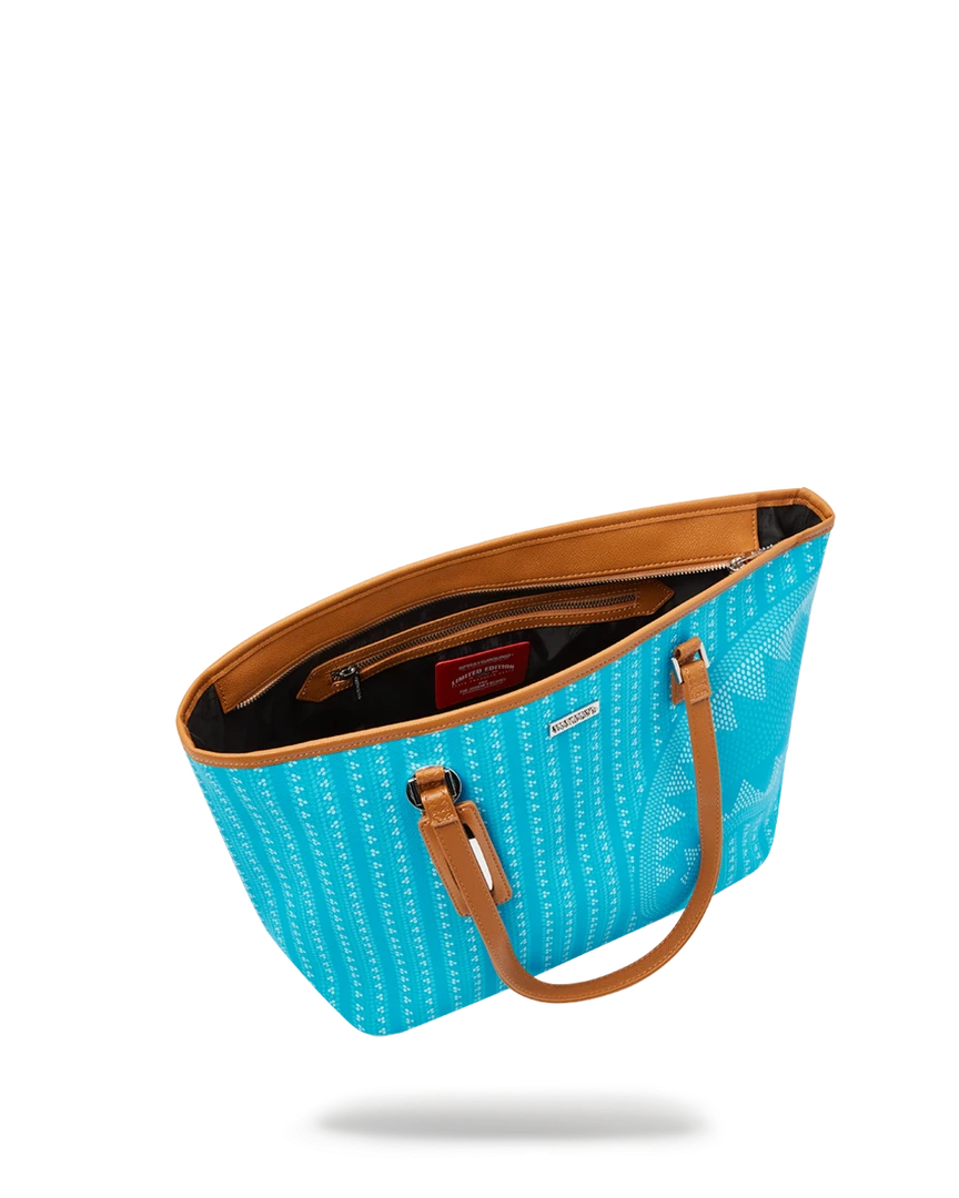 SPRAYGROUND® ILLUCHAINS TURQ TOTE BAGS 9 SPRAYGROUND® ILLUCHAINS TURQ TOTE BAGS