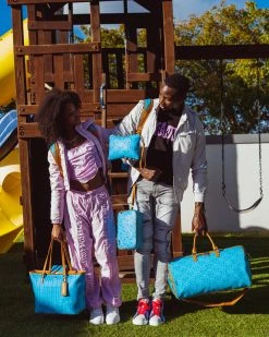 SPRAYGROUND® ILLUCHAINS TURQ TOTE BAGS 21 SPRAYGROUND® ILLUCHAINS TURQ TOTE BAGS