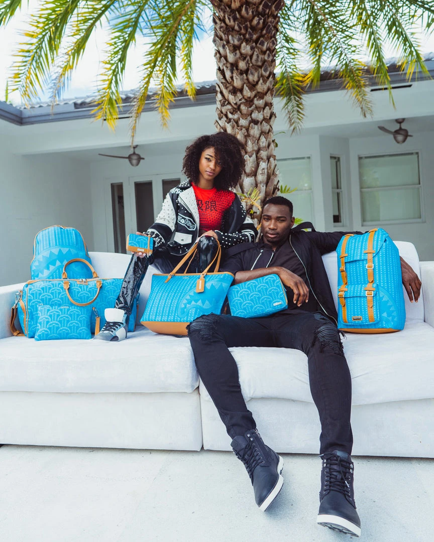 SPRAYGROUND® ILLUCHAINS TURQ TOTE BAGS 14 SPRAYGROUND® ILLUCHAINS TURQ TOTE BAGS