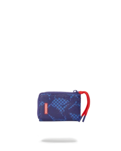 SPRAYGROUND® WALLETS SHARK CHECK (BLUE) WALLET