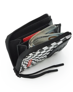 SPRAYGROUND® TRIPPY CHECK WALLET WALLETS