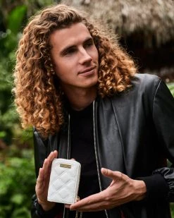 SPRAYGROUND® RIVIERA LE BLANC GOLD CHAIN SHARK WALLET