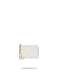 SPRAYGROUND® RIVIERA LE BLANC GOLD CHAIN SHARK WALLET