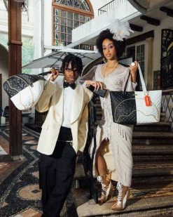 SPRAYGROUND® NEW ARRIVALS LEVELED UP SPLIT QUILT SHARK WALLET