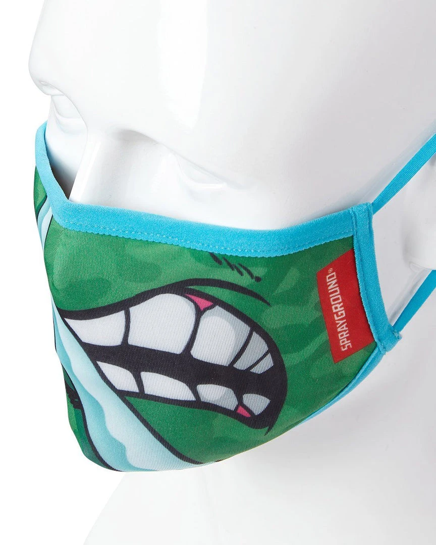 SPRAYGROUND® ADULT TMNT: LEONARDO SHARK FORM FITTING FACE-COVERING FACE MASKS 5 SPRAYGROUND® ADULT TMNT: LEONARDO SHARK FORM FITTING FACE-COVERING FACE MASKS