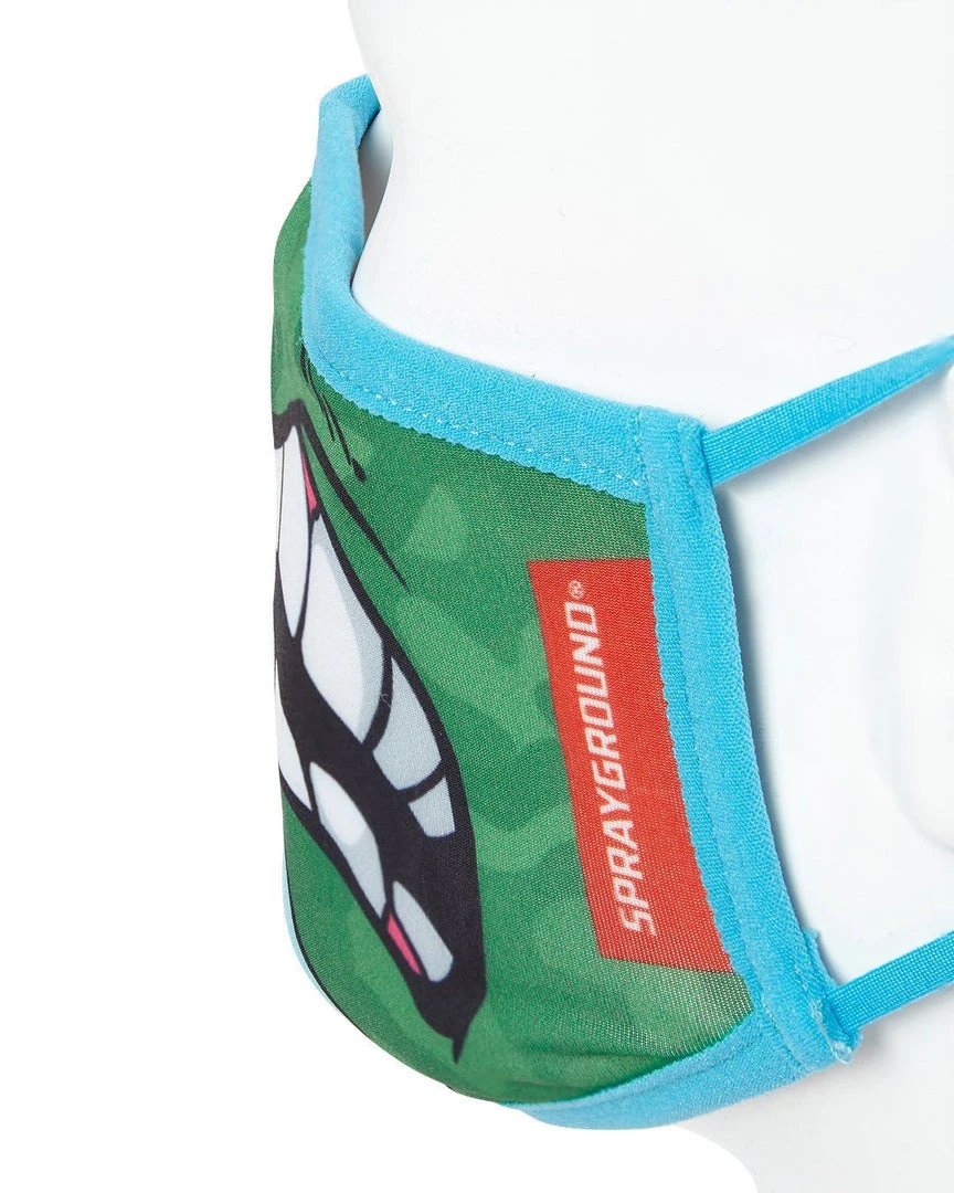 SPRAYGROUND® ADULT TMNT: LEONARDO SHARK FORM FITTING FACE-COVERING FACE MASKS 7 SPRAYGROUND® ADULT TMNT: LEONARDO SHARK FORM FITTING FACE-COVERING FACE MASKS