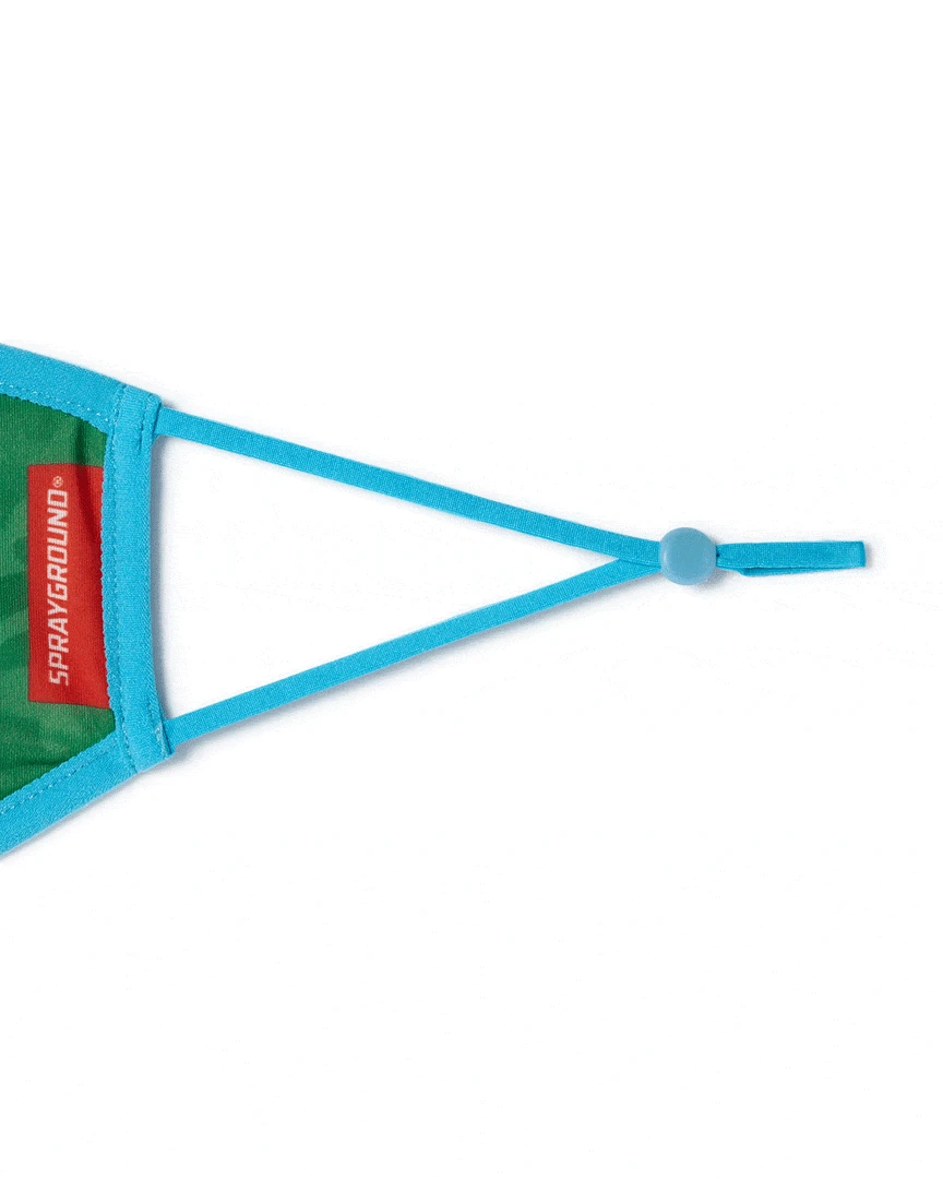 SPRAYGROUND® ADULT TMNT: LEONARDO SHARK FORM FITTING FACE-COVERING FACE MASKS 8 SPRAYGROUND® ADULT TMNT: LEONARDO SHARK FORM FITTING FACE-COVERING FACE MASKS