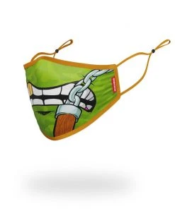 SPRAYGROUND® ADULT TMNT: MICHELANGELO SHARK FORM FITTING FACE-COVERING