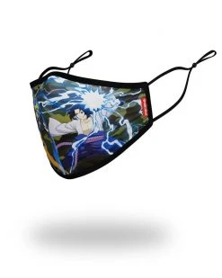 SPRAYGROUND® ADULT NARUTO VS SASUKE FORM FITTING FACE-COVERING