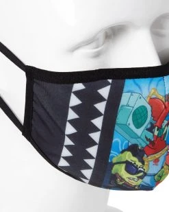 SPRAYGROUND® FACE MASKS ADULT SPONGEBOB TRACK SUIT FORM FITTING FACE-COVERING 11 SPRAYGROUND® FACE MASKS ADULT SPONGEBOB TRACK SUIT FORM FITTING FACE-COVERING