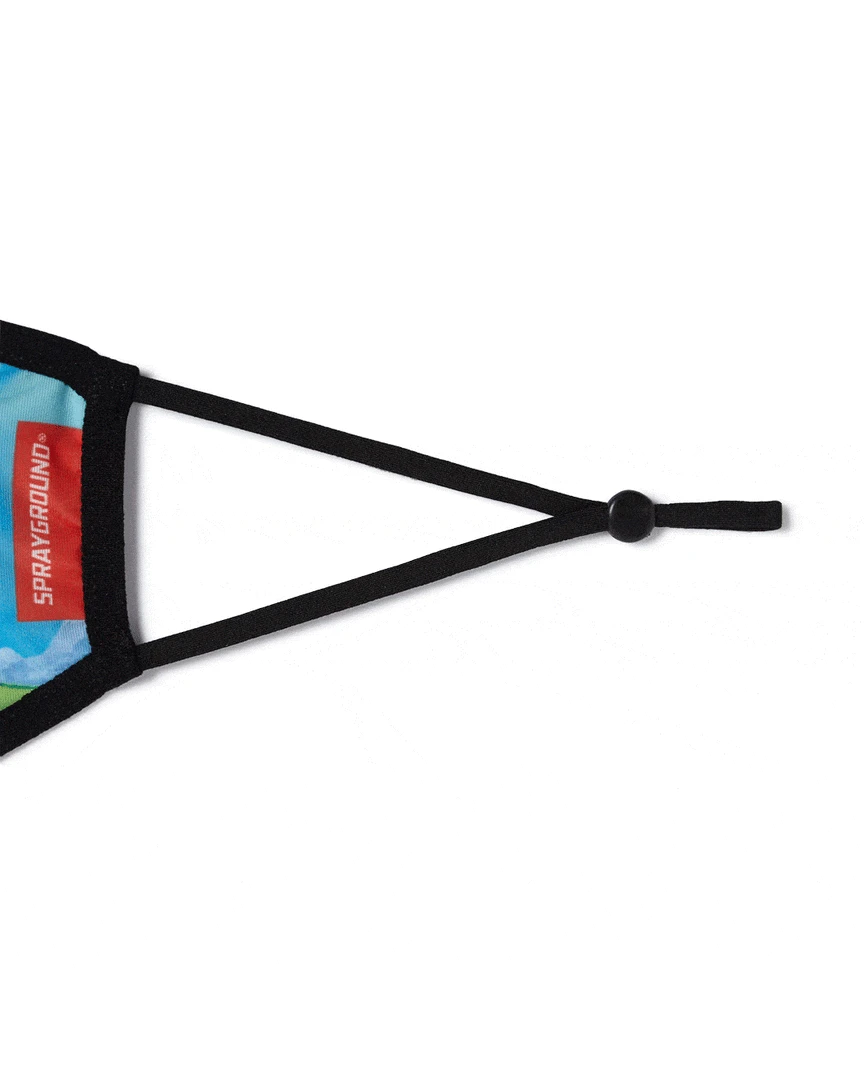 SPRAYGROUND® ADULT SPONGEBOB JELLY SHARK FORM FITTING FACE-COVERING 8 SPRAYGROUND® ADULT SPONGEBOB JELLY SHARK FORM FITTING FACE-COVERING