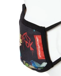 SPRAYGROUND® ADULT HEY ARNOLD MONEY STACKS FORM FITTING FACE-COVERING