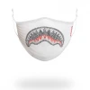 SPRAYGROUND® FACE MASKS TRINITY DIAMOND SHARK (WHT) POLYESTER FACE MASK 1 SPRAYGROUND® FACE MASKS TRINITY DIAMOND SHARK (WHT) POLYESTER FACE MASK