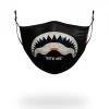 SPRAYGROUND® BITE ME SHARK (BLK) POLYESTER FACE MASK FACE MASKS 2 SPRAYGROUND® BITE ME SHARK (BLK) POLYESTER FACE MASK FACE MASKS