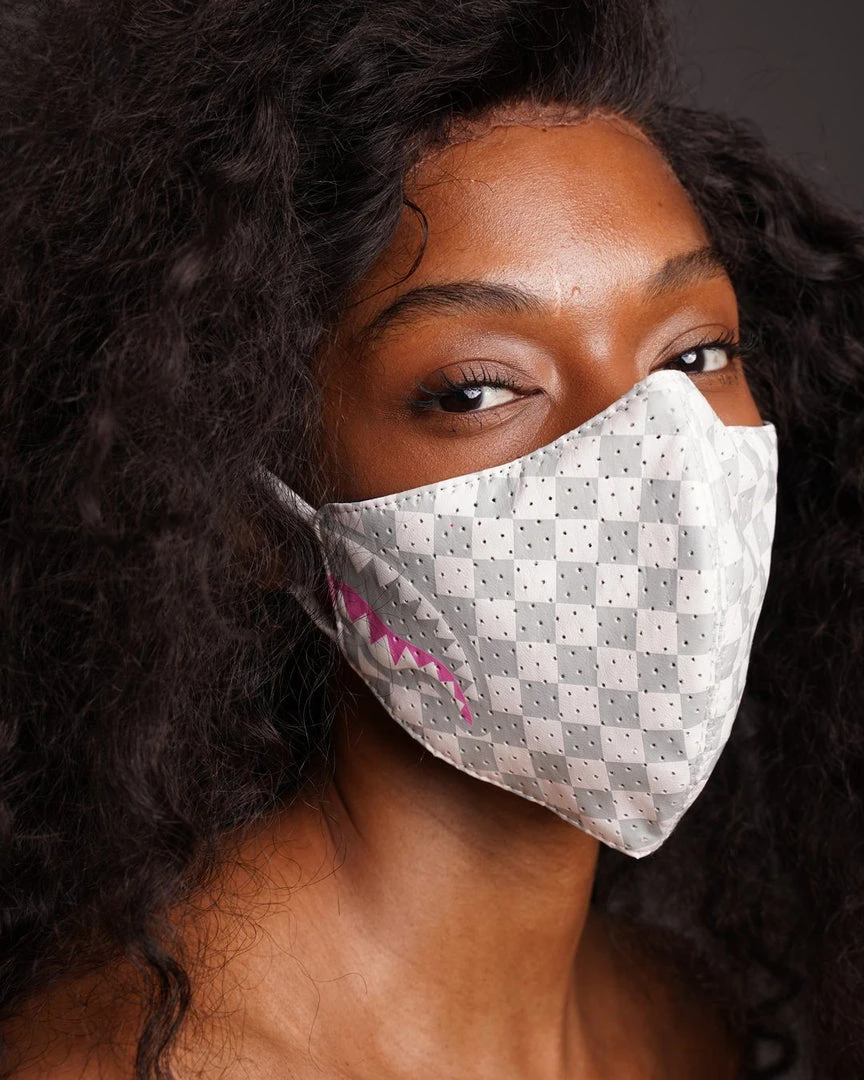 SPRAYGROUND® ROSE ALL DAY VEGAN LEATHER FACE MASK 4 SPRAYGROUND® ROSE ALL DAY VEGAN LEATHER FACE MASK