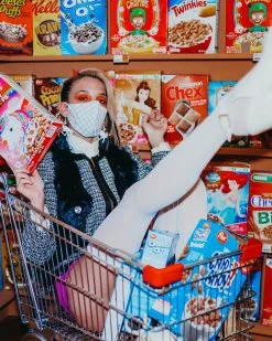 SPRAYGROUND® ROSE ALL DAY VEGAN LEATHER FACE MASK 12 SPRAYGROUND® ROSE ALL DAY VEGAN LEATHER FACE MASK