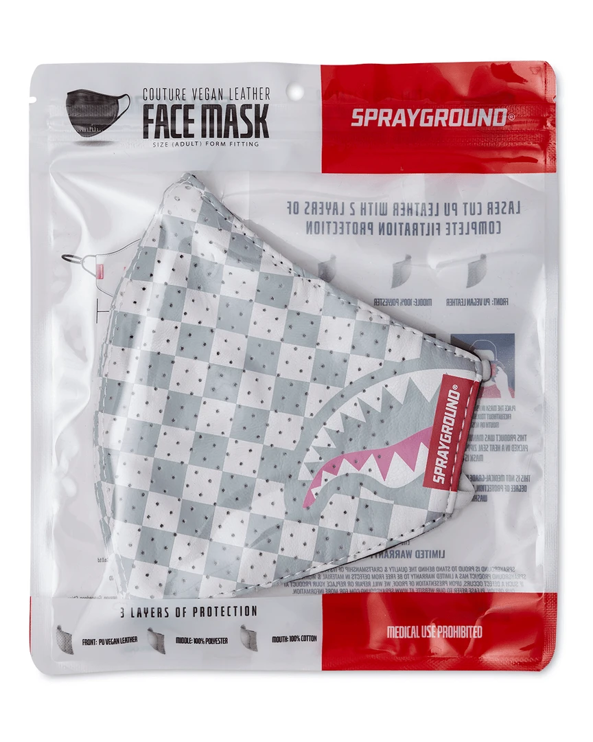 SPRAYGROUND® ROSE ALL DAY VEGAN LEATHER FACE MASK 9 SPRAYGROUND® ROSE ALL DAY VEGAN LEATHER FACE MASK