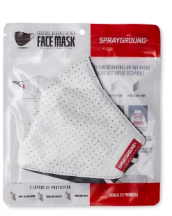 SPRAYGROUND® SHARKS OF THE WORLD VEGAN LEATHER FACE MASK