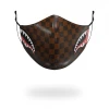 SPRAYGROUND® FACE MASKS SHARKS IN PARIS VEGAN LEATHER FACE MASK