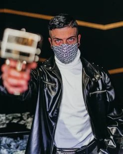 SPRAYGROUND® FACE MASKS SPRAYGROUND INFINITI 3M REFLECTIVE FACE MASK