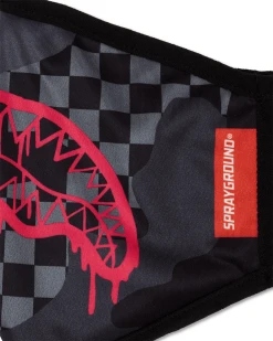 SPRAYGROUND® FACE MASKS 3AM PINK DRIP FACE MASK