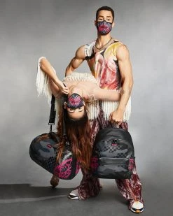 SPRAYGROUND® FACE MASKS 3AM PINK DRIP FACE MASK