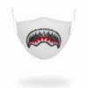 SPRAYGROUND® CLEARCUT FACE MASK (WHITE)